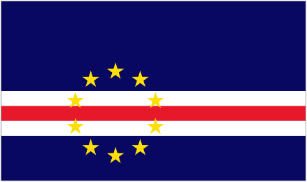 Bandeira: Cabo Verde