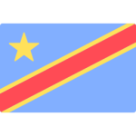 Bandeira: RD Congo